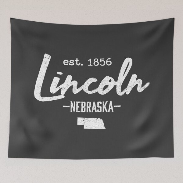 Item preview, Lincoln Nebraska City State Vintage designed and sold by Creatively Torn.