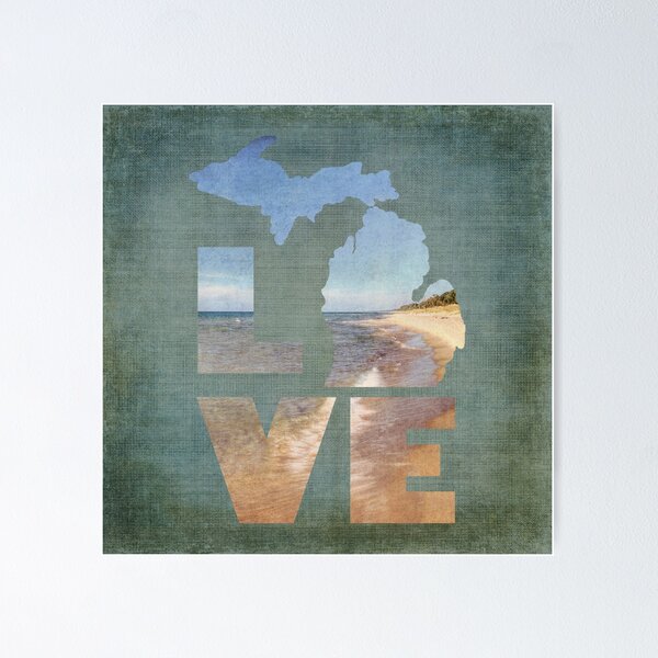 Item preview, Love in Michigan designed and sold by KEnzPhotography.