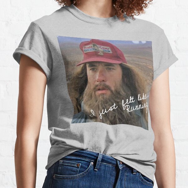 I just felt like running square Classic T-Shirt