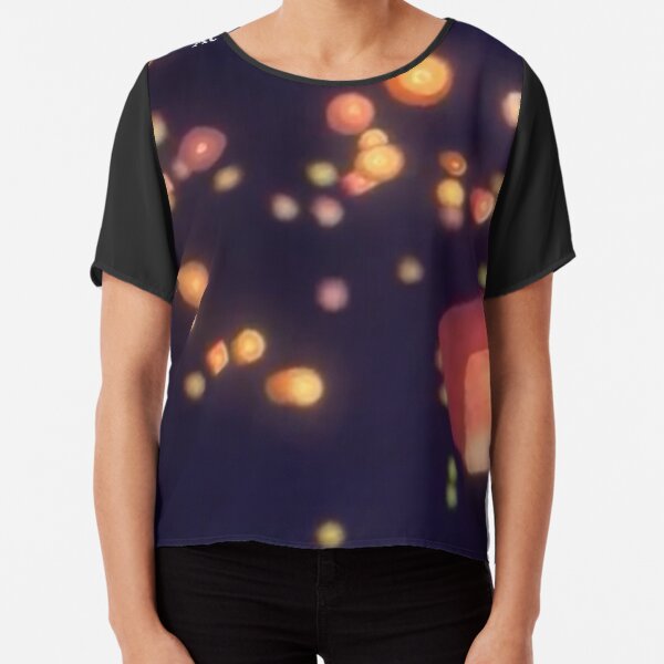 Lanterns In The Sky Chiffon Top