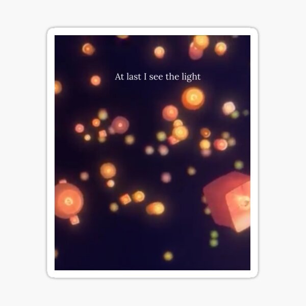Lanterns In The Sky Sticker