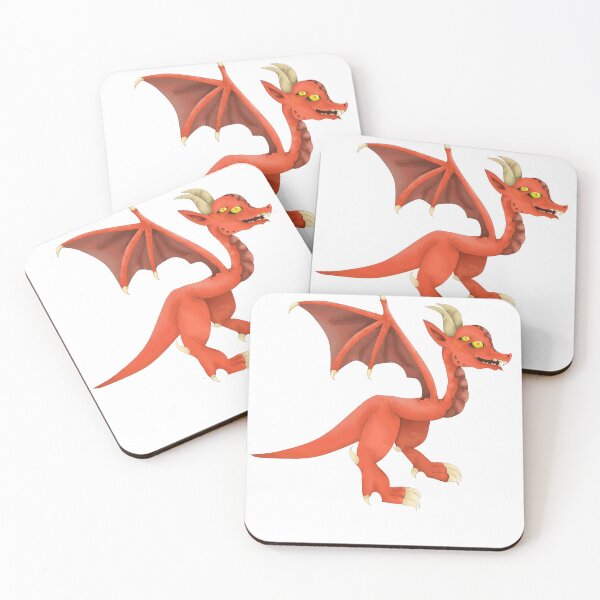 Aperçu de l'œuvre Wyvern rouge créée et vendue par Quirkball.