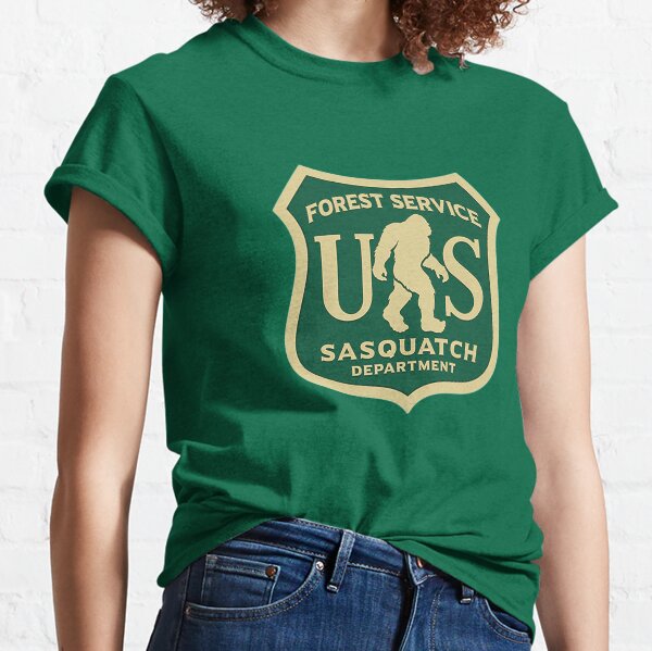 Bigfoot Department - Forrest Service Classic T-Shirt