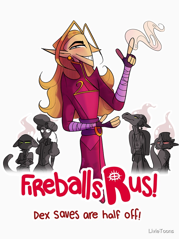 Fireballs R Us! by LivieToons
