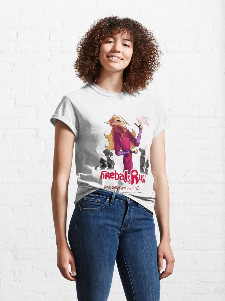 Alternate view of Fireballs R Us! Classic T-Shirt