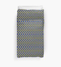 Blue and Yellow matrix Duvet Cover