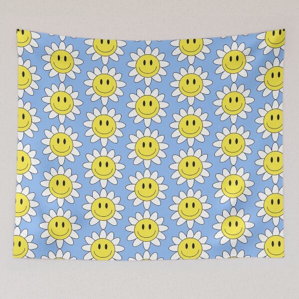 Item preview, smiley flower designed and sold by goldenluna.
