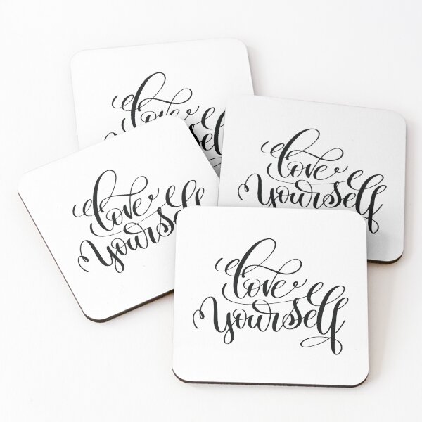Item preview, Love Yourself Inspirational Quotes designed and sold by ProjectX23.