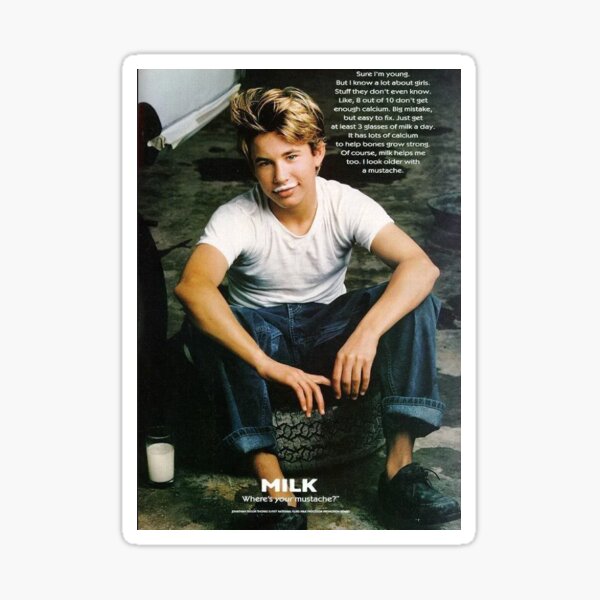 jonathan taylor thomas got milk Sticker