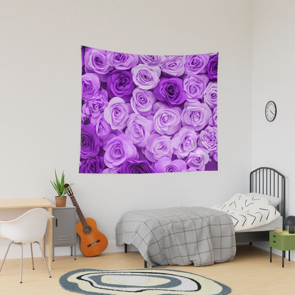 Purple Roses Tapestry for Sale by GlowinUp Shop Redbubble