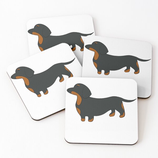 Item preview, Black and tan dachshund weenie dog sticker  designed and sold by BohemianBalance.