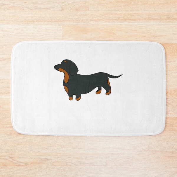 Item preview, Black and tan dachshund weenie dog sticker  designed and sold by BohemianBalance.