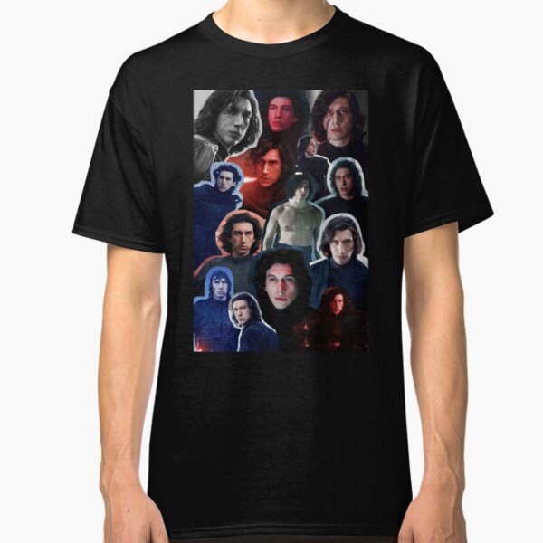 Adam Driver as Ben/Kylo Collage Edit Classic T-Shirt