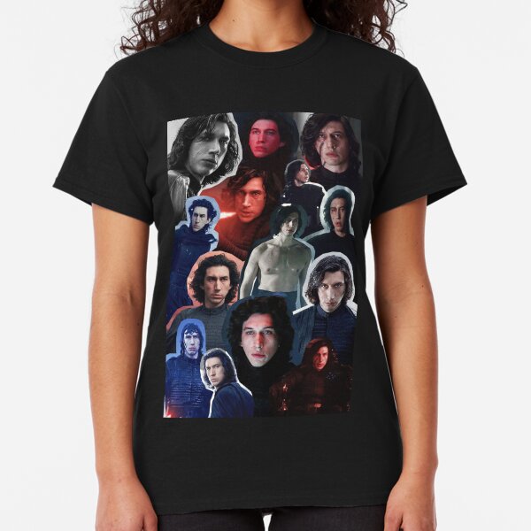 Adam Driver as Ben/Kylo Collage Edit Classic T-Shirt