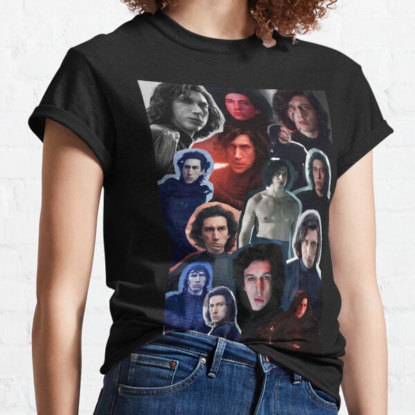 Adam Driver as Ben/Kylo Collage Edit Classic T-Shirt