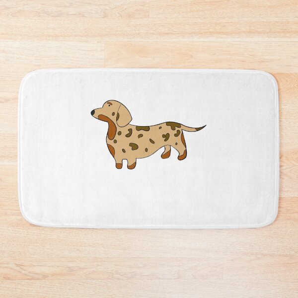Item preview, Brown Dapple dachshund weenie dog sticker  designed and sold by BohemianBalance.