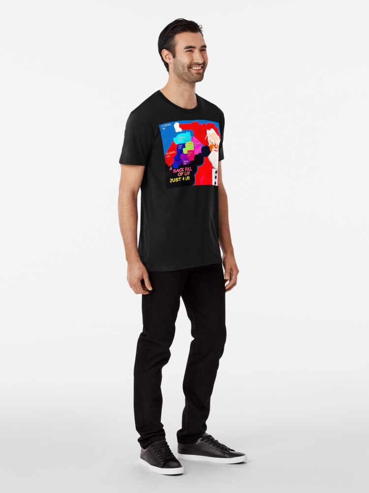 Thumbnail 3 of 6, Premium T-Shirt, A Sack Full of Luv designed and sold by frankmoore.