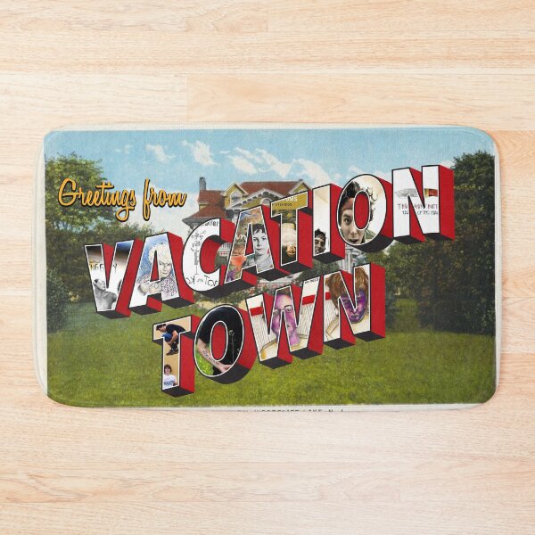 Item preview, Vacation Town Postcard (TFB) designed and sold by ghettoblaster28.