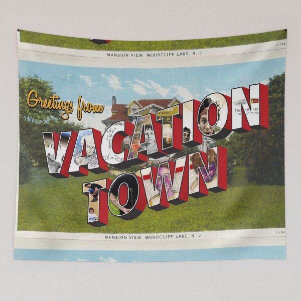 Item preview, Vacation Town Postcard (TFB) designed and sold by ghettoblaster28.