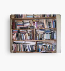 Bookshelf Canvas Print