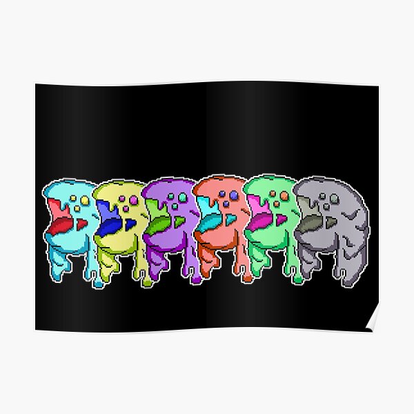 “Slime Gang” Poster for Sale by drakenwrath | Redbubble