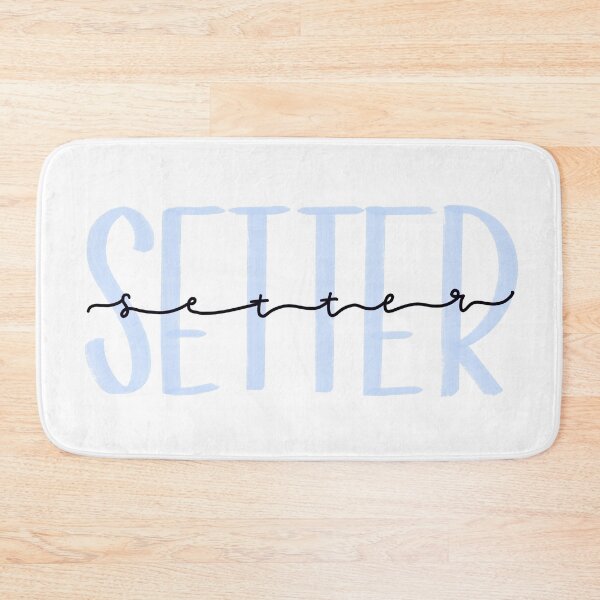 Item preview, Pastel Blue Volleyball Setter Design designed and sold by emu-ejz.