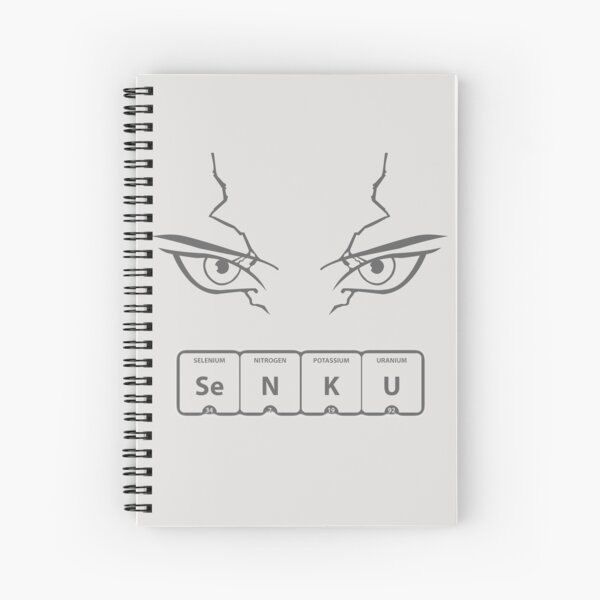 Dr. Stone Senku Eyes Cuaderno de espiral
