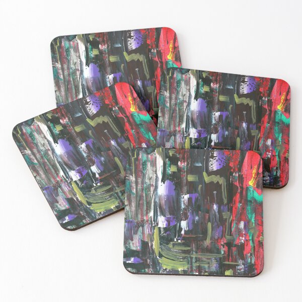 Item preview, Nighttime abstract designed and sold by ARTofDIRT.