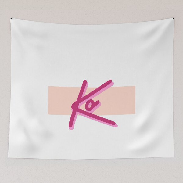 Item preview, ko logo - cody ko pastel pink color designed and sold by cameronbaba.