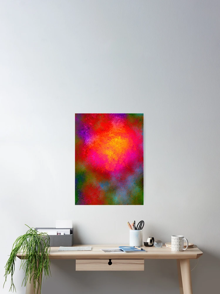 Thumbnail 2 of 3, Poster, Abstract Colors designed and sold by Rasah02.