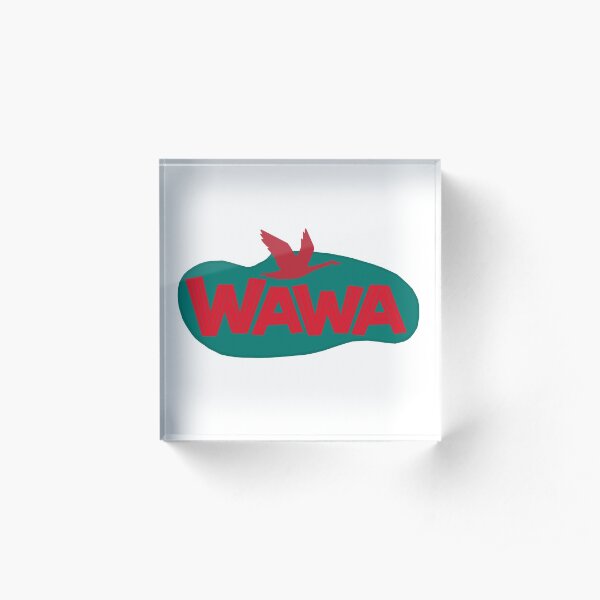 Wildwood Retro Wawa Sign Acrylic Block