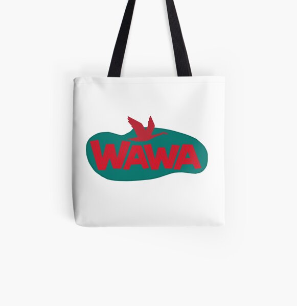 Wildwood Retro Wawa Sign Bolsa estampada de tela