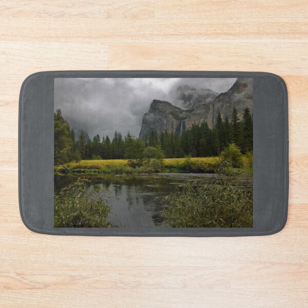 Item preview,  BRIDALVEIL FALLS  IN THE RAIN ~ YOSEMITE designed and sold by Elaine Bawden.