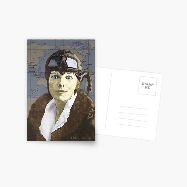 Item preview, Amelia Earhart designed and sold by Suzanne  Gee.