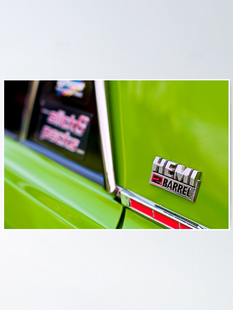 Alternate view of Green Pacer Hemi Poster