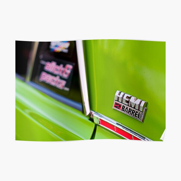 Green Pacer Hemi Poster