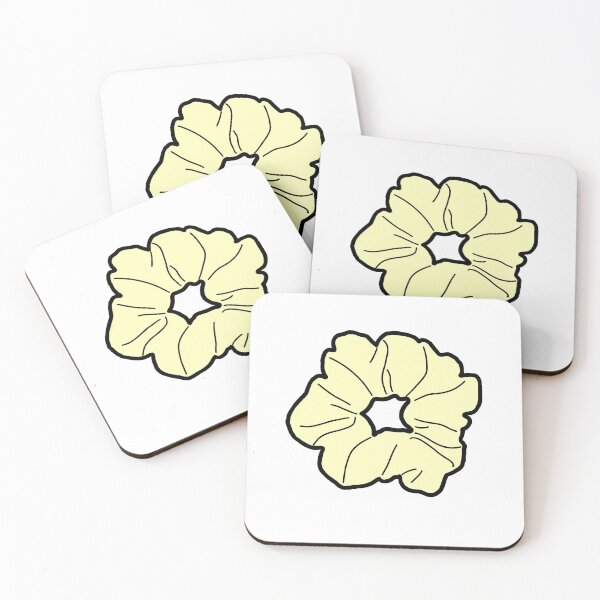 Item preview, Pale yellow scrunchie designed and sold by InspireArts.