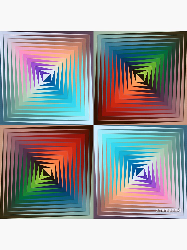 Victor #Vasarely, was a Hungarian-French #artist, who is widely accepted as a #grandfather and leader of the #OpArt movement by znamenski