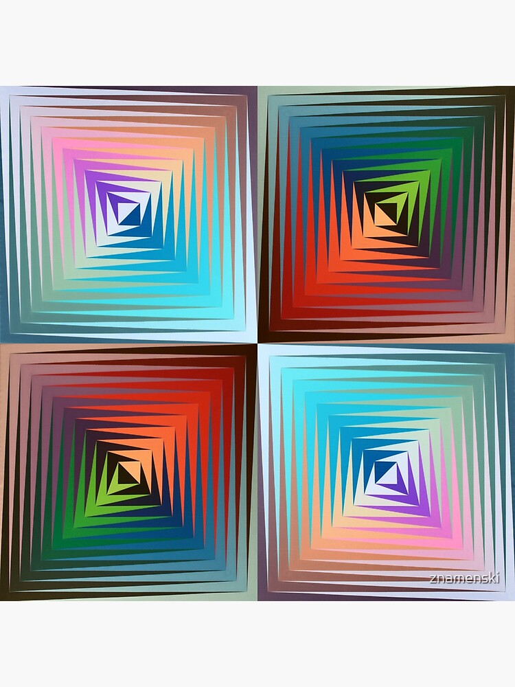 Victor #Vasarely, was a Hungarian-French #artist, who is widely accepted as a #grandfather and leader of the #OpArt movement by znamenski