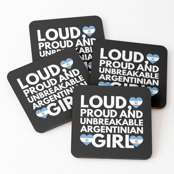 Item preview, Loud, Proud and Unbreakable Argentinian Girl from Argentina designed and sold by HelloFromAja.