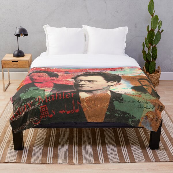 Item preview, Gustav Mahler portrait, classical music designed and sold by Mauswohn.