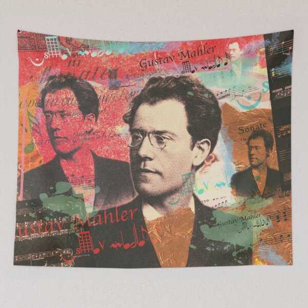 Item preview, Gustav Mahler portrait, classical music designed and sold by Mauswohn.
