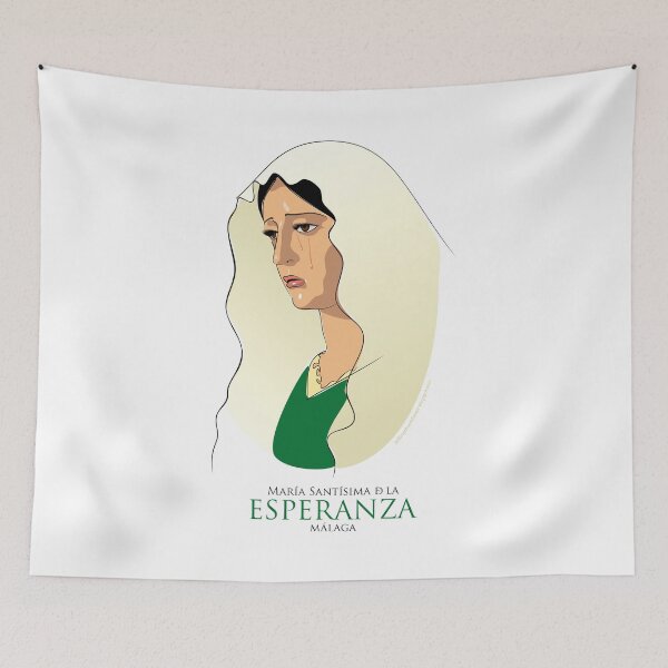 Item preview, Most Holy Mary of Hope · Malaga designed and sold by pellizcocofrade.
