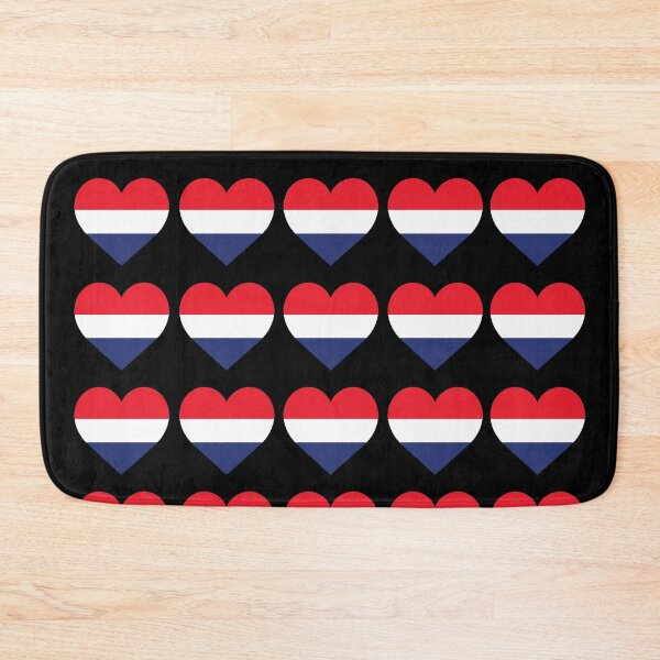 Item preview, Love My Netherlands Hearts Flag designed and sold by HelloFromAja.