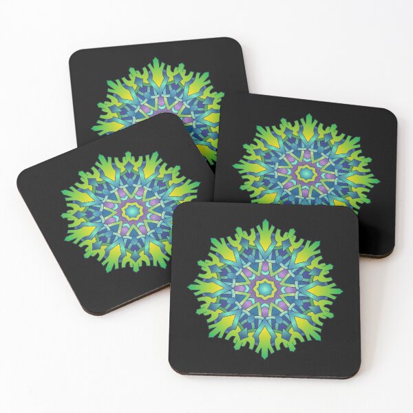 Item preview, Mandala green designed and sold by wolfgangrainer.