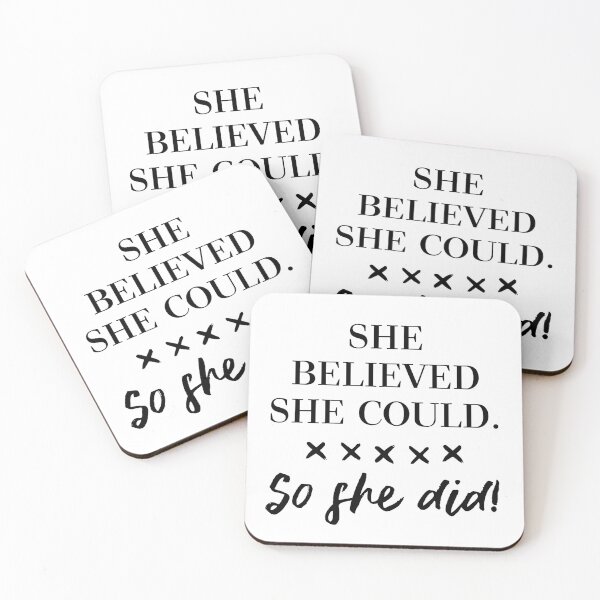 Item preview, She believed she could designed and sold by Designerseits.