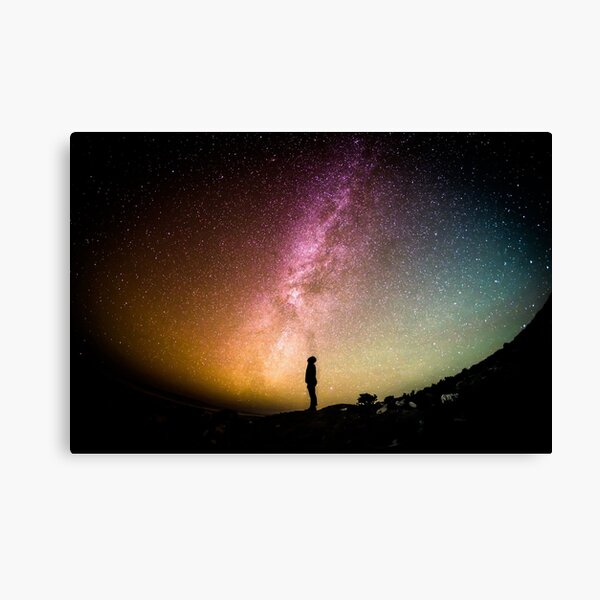 Item preview, Milky Way Universe Person Stars Looking Sky Night designed and sold by elbakr.