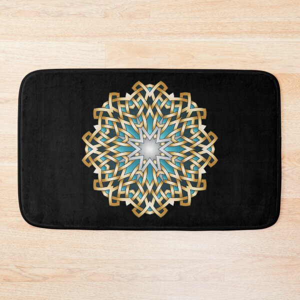 Item preview, Mandala gold blue designed and sold by wolfgangrainer.