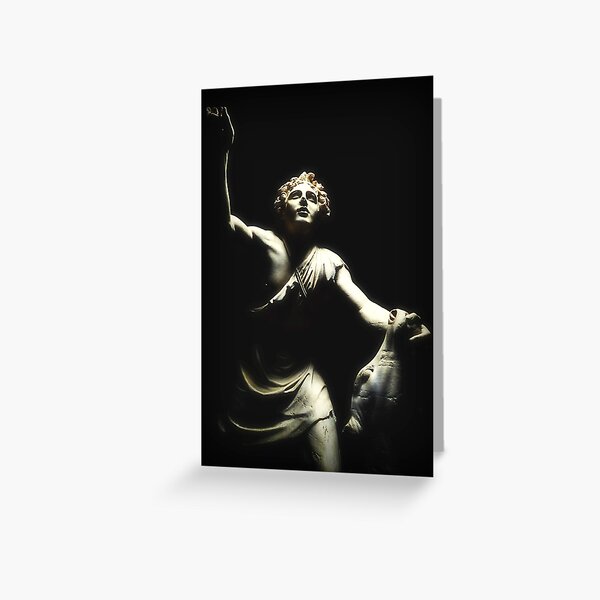 Mithras and the bull Greeting Card