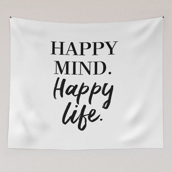 Item preview, Happy mind. Happy life. designed and sold by Designerseits.